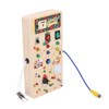 Lights Switch Board Toy Wooden Puzzle Early Education Fine Motor
