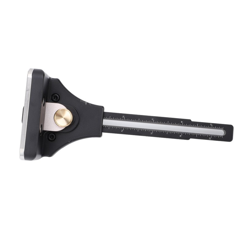 Woodworking Scriber Aluminium Alloy Multifunctional Marking Line Ruler T Type