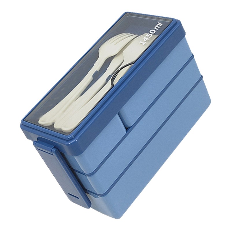 Bento Box Adult Lunch Box 3 Layers Stackable Lunch Container
