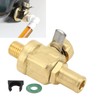 F124N Engine Oil Drain Valve with Nipple Metal M10‑1.25 Thread