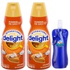 Candy Freezer International-Delight Liquid Coffee Creamer.- Two (2) 32 fl