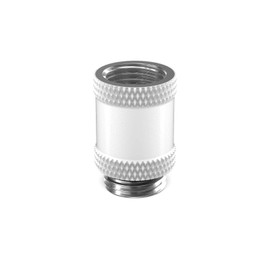 PrimoChill Male to Female G 1/4in. 20mm SX Extension Coupler - Sky White