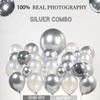 silver balloons