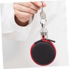 LABRIMP 2 Pcs Portable Earbud Holders Storage Bags with Carabiner
