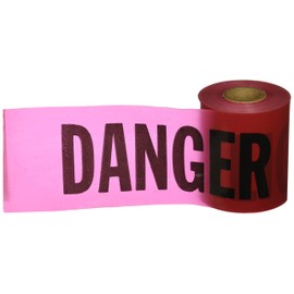 Empire 77-0204 Danger/Peligro Safety Barricade Tape, 200' x 3"