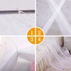 Opamoo Mosquito Net Fine Mesh Large Square Mosquito Net for