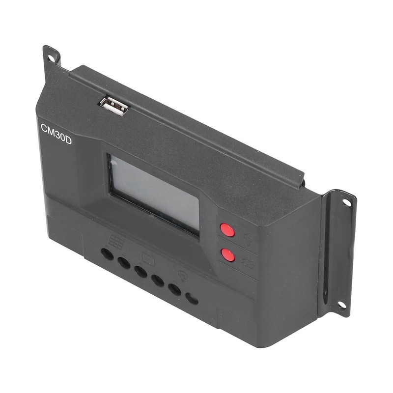 Solar Charge Controller 12V 24V PWM Auto Paremeter Adjustable LCD