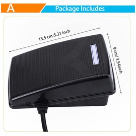 Sewing Machine Foot Pedal with Power Cord Sewing Machine Spare Parts and Accessories EU Plug 220V