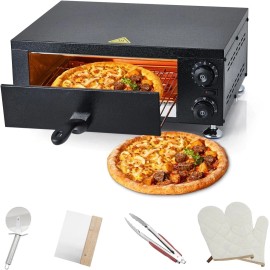 Commercial Countertop Pizza Oven Electric Pizza Oven for 12" Pizza Indoor