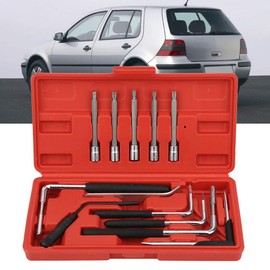 Leapiture 12pcs Air Pocket Removal Tool, Disassembly Tool Set Car Garage Repair Tool Airbag Removal Wrench Airbag Remover Kit for Auto Repairing