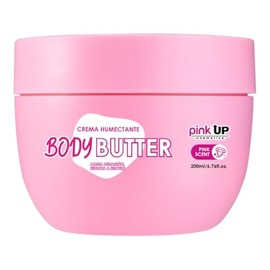 PINK UP | Body Butter | Textura cremosa intensa | Hidratación profunda al instante | Piel suave, radiante y protegida | Crema corporal | Body lotion | 200 ml | Aroma Pink Scent | Modelo PKSK70