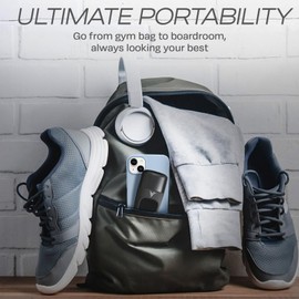 HUMMINGBIRD MK1 Compact Trimmer – Portable Electric Beard & Body Hair Trimmer for Men, Cordless USB-C Rechargeable, Face & Body Groomer, Travel Shaver, Travel Pouch, Great Gifts for Men, Dad, Husband