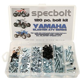 Specbolt Fasteners Brand Bolt Kit: fits Blaster YFS200 Model Series ATV 1988-present (120 pc)