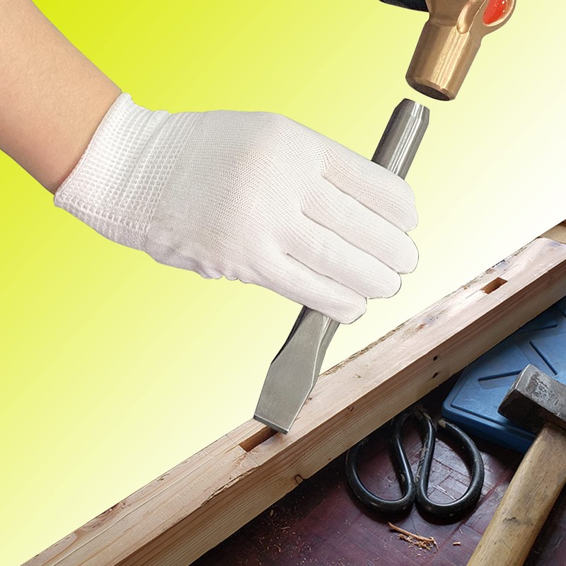 WEDO Cold Chisel,Stainless Steel Flat Chisel,Blade 18mm,Wood Chisel,Length 200mm,Anti-Corrosion,High Strength,Polished