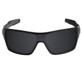 Galvanic Replacement Lenses for Oakley Turbine Rotor OO9307 Sunglasses - Black Polarized