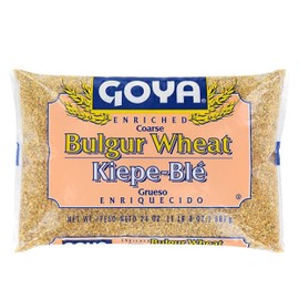Coarse Bulgur Wheat by Goya, Nutritious Bulgur Wheat for Tabouleh, Salads, Soups, and Pilafs, 24oz. Bag