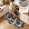 Ileading Anti Fatigue Kitchen Mat, Non Slip Cushioned Standing Floor