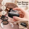 Eyebrow Powder, Eyebrow Stamp, Waterproof Eyebrow Stamp Powder Seal, Achieve