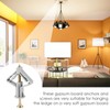 100Pcs Expanded Plasterboard Anchor Metal Drywall Anchor Kit High Strength