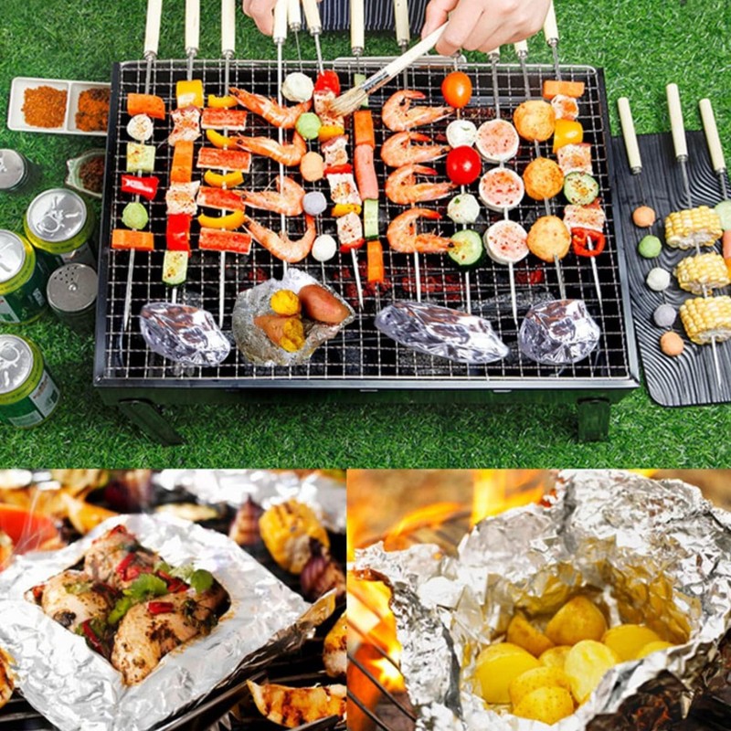 ALLBASA Aluminium Foil Professional Aluminium Foil Roll Aluminium Foil Roll