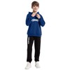 amropi Boy's Tracksuit Pullover Hoodie Jogging Pants Set 2 Pieces