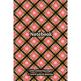 Crochet Granny Squares Themed Activity & Notebook: With Colouring Pages & Word Search Puzzles. An Organiser for Crocheters, Knitters, Yarn Lovers, ... Tracking, Sketching and Creative Ideas.