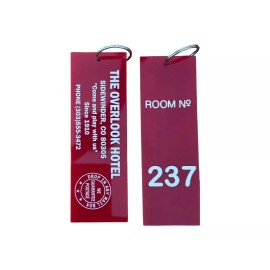 Prop Accurate THE SHINING 237 Room Number Overlook Hotel Key Tag