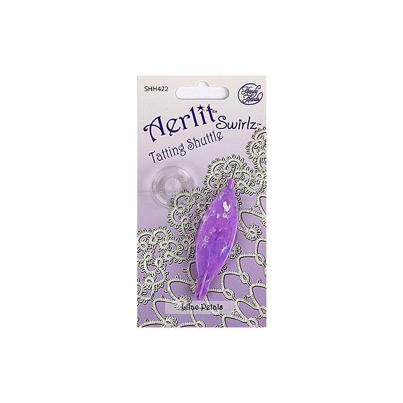 Handy Hands Aerlit Tatting Shuttle with 2 bobbins – SHH422,