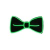 PIENSE Light Up Bow Tie Light Up LED Tie EL