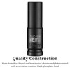 TUZkozs 1/2-Inch Drive 14mm Deep Impact Socket with 6-Point Design,