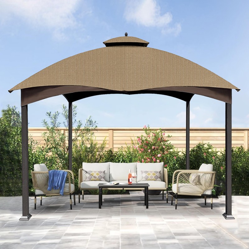 SCOCANOPY Khaki Ripstop Replacement Cover for Lowe's Allen Roth 10X12