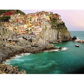Ravensburger Cinque Terre, Italy 2000 Piece Jigsaw Puzzle for Adults – Softclick Technology Means Pieces Fit Together Perfectly