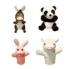 Plush Hand Puppet Donkey Lamb Panda Rabbit Soft Stuffed Animal