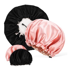 NOLITOY 4pcs Hair Scarf for Sleeping Satin Bonnet for Hair Silk Bonnet Sleep Cap Silk Turban Adjustable Hair Bonnet Silk Caps for Women Adjustable Satin Bonnets Satin Bonnet Sleeping Cap