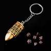 Bullet Metal Mini DND Dice Set Dice Tiny Small Dice