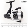 FLADEN Fishing - CHARTER II Rear Drag Size 50 Single