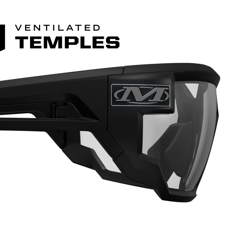 Mechanix Wear Vision Type-X (One Size, Black/Black)