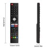 Replace GCBLTV02ADBBT Remote Control for SABA Changhong ChiQ Smart TV