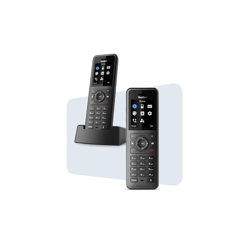 Yealink W57R téléphone fixe Noir 2 lignes TFT