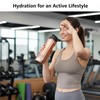 COPPAYA Pure Copper Water Bottle with Sipper, 900ml Capacity (30.4