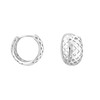 SOFIA MILANI - Women's Earrings 925 Silver Hoop Earrings Small