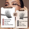 Lash Clusters DIY Lashes Extensions Kit 156pcs Soft Fluffy Eyelashes
