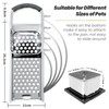 Spaetzle Maker,Stainless Steel Spaetzle Press with Comfort Grip Handle,Homemade Traditional