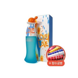 Moschino Perfume I Love EDT 100ml + Perfume Empty Bottle / 모스키노 향수 아이러브 EDT 100ml + 향수공병