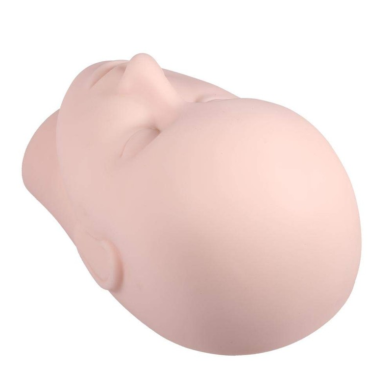 Make-up practice head 1 piece improved practice mannequin training head