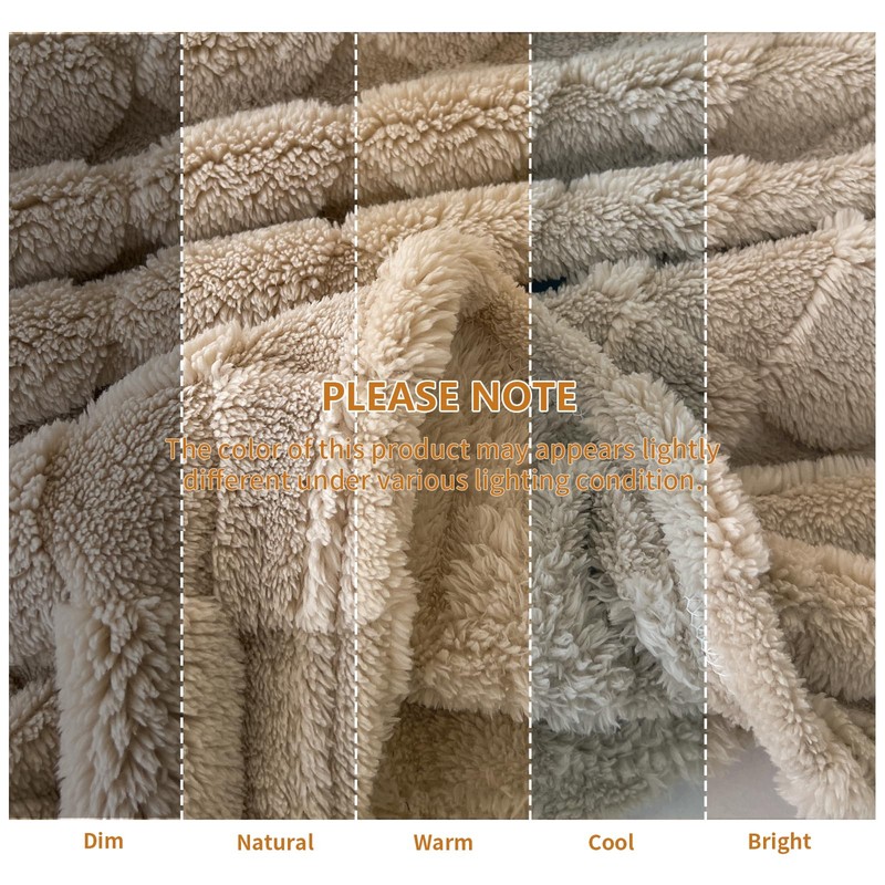 PAJEO Twin Fleece Blanket for Couch - Super Soft Cozy