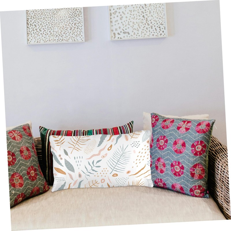 ABOOFAN 2pcs Sublimation Pillow Covers with Zipper Blank Pillowcases for