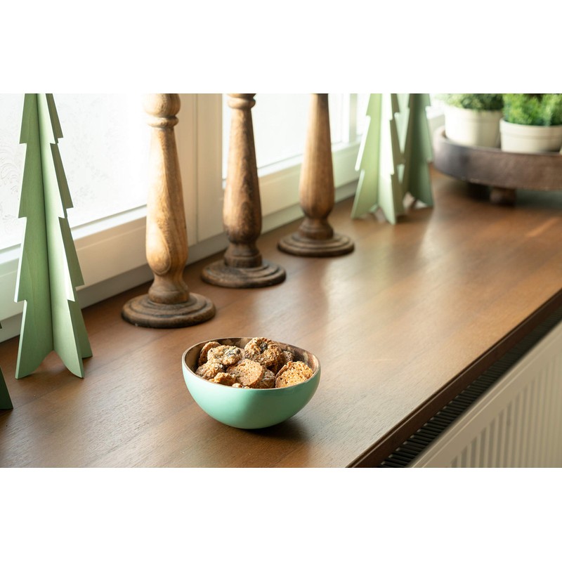 Decorasian Bowls made of real coconut, coconut bowl, polished inside,