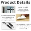 100 Folder Labels and 1 Black Marker Pen, Folder Classification