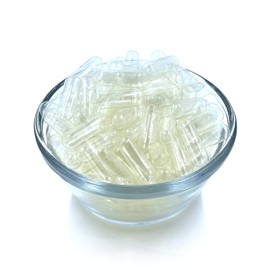 Wholistic Botanicals 00 Empty Vegetable Capsule — Easily Fillable Empty Capsules, Veggie Caps — 1000 ct